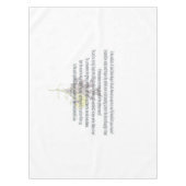 Nappe Scripture, psaume 11 (Devant)