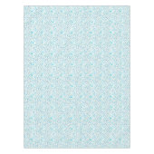 Nappe Seaglass Motif Turquoise Pebble Texture côtière (Devant)