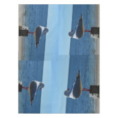 Nappe Seagull Beach Joli Tissu De Table. (Devant)