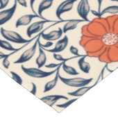 Nappe Seamless floral pattern with vibrant orange flower (Angle)