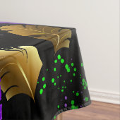 Nappe Seamless Pattern with Mardi Gras feathers (In Situ)