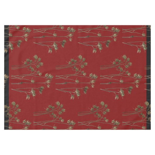 Nappe Seed Pods on a Tablecloth (Devant (Horizontal))