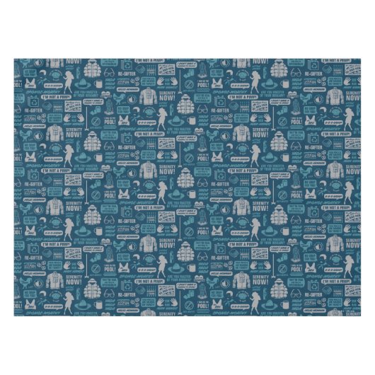 Nappe Seinfeld | Motif de mème (Devant (Horizontal))