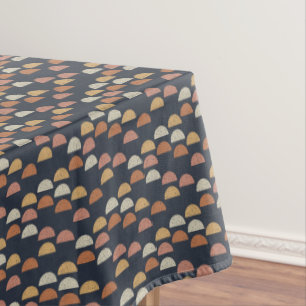 Nappe Semi motif géométrique de cercle
