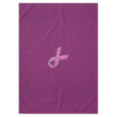 Nappe Sensibilisation au ruban rose Fibres de carbone (Devant)