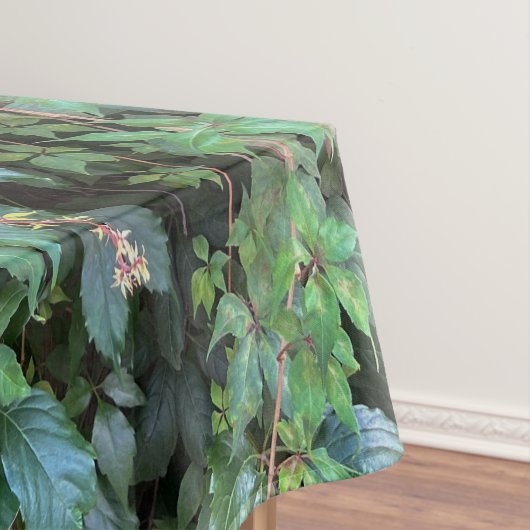 Nappe Serene Green Ivy Wall Suspendre Vins Plantes Feuil (In Situ)