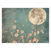 Nappe Sérénité de la fleur de cerisier sur la Lune (Devant (Horizontal))