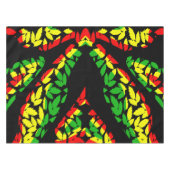 Nappe Serviette Reggae et les feuilles de la nature (Devant (Horizontal))