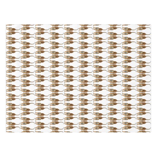 Nappe s'étendante heureuse de tigre de Bengale (Devant (Horizontal))