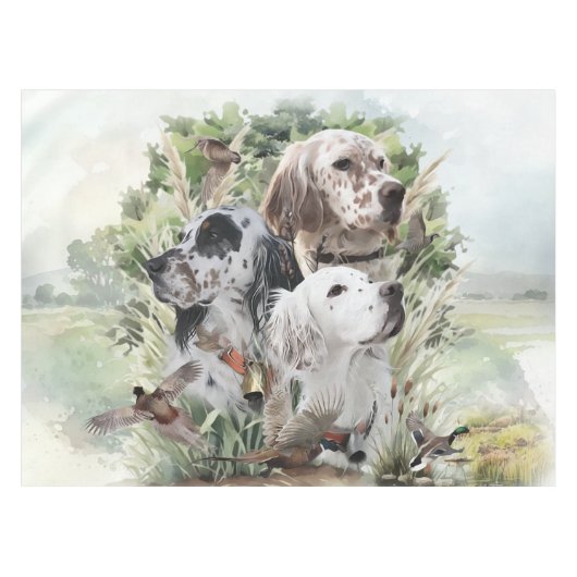 Nappe Setter anglais (Devant (Horizontal))