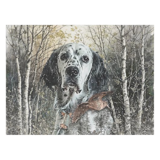Nappe Setter anglais  (Devant (Horizontal))