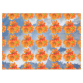 Nappe Seulement 3 Gerbera Daisy Blossoms + votre texte e (Devant (Horizontal))