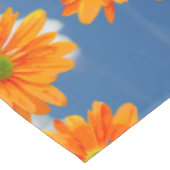 Nappe Seulement 3 Gerbera Daisy Blossoms + votre texte e (Angle)