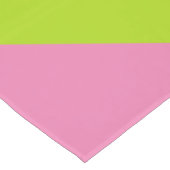 Nappe SEULEMENT COULEUR motif vert jaune + votre backgr. (Angle)