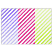 Nappe SEULEMENT dégradés de COULEUR & rayures blanches + (Devant (Horizontal))