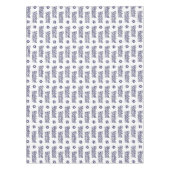 Nappe Shabbat shalom et Star of David motif (Devant)