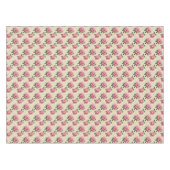 Nappe Shabby Chic Gardenias Rose (Devant (Horizontal))