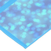 Nappe Shades of Blue bokehTablecloth (Angle)