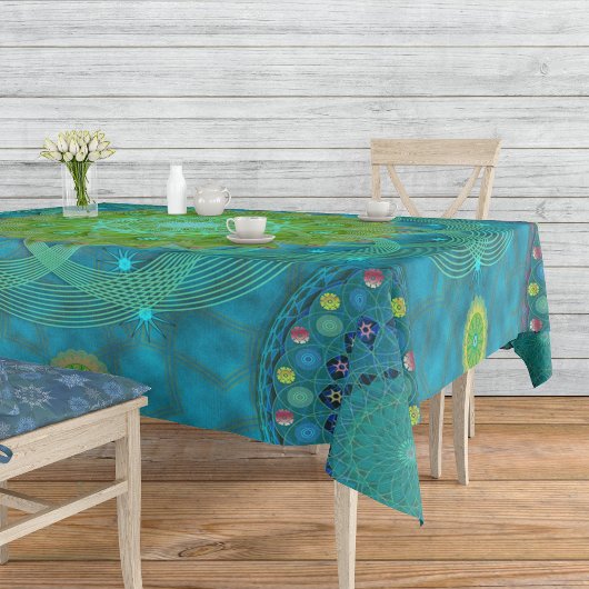 Nappe Shambala Tantric Nymphaea mandala art