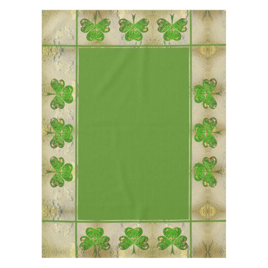 Nappe Shamrock "Bonne St. Patrick's (Devant)