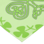 Nappe Shamrock de la Saint Patrick Vert (Angle)