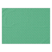 Nappe Shamrocks verts et Jacquards de coeur Motif (Devant (Horizontal))