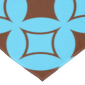 Nappe Shippo bleu et marron (Angle)