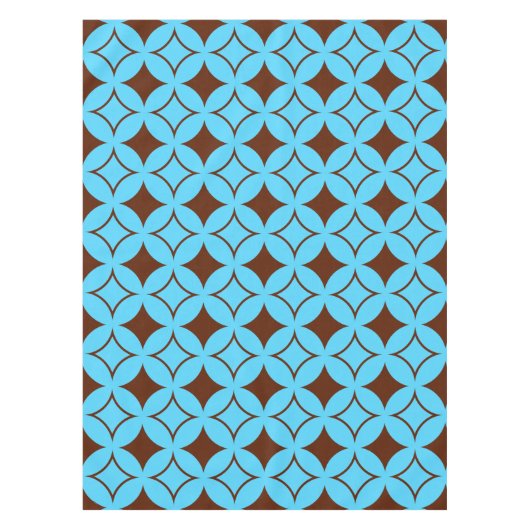 Nappe Shippo bleu et marron (Devant)
