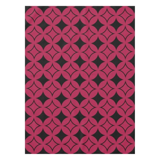 Nappe Shippo rouge et noir (Devant)
