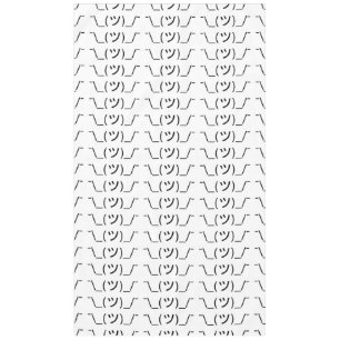 Nappe Shrug Emoticon —\_(ツ)_/ Afficher le Kaomoji japona