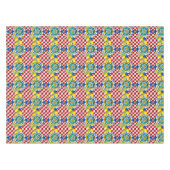 Nappe Sicilien, majolica, tuiles, citrons (Devant (Horizontal))