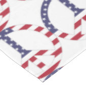 NAPPE SIGNE DE PAIX DU DRAPEAU AMÉRICAIN (Angle)