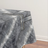 Nappe SIGNE Zodiaque Gemini Grunge Argent Distressé (In Situ)