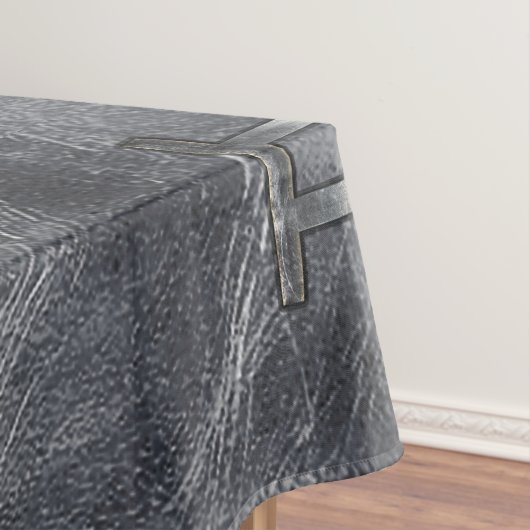 Nappe SIGNE Zodiaque Gemini Grunge Argent Distressé (In Situ)