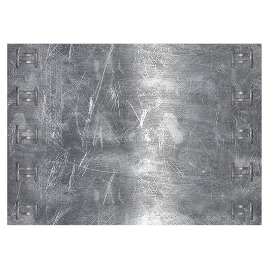 Nappe SIGNE Zodiaque Gemini Grunge Argent Distressé (Devant (Horizontal))