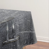 Nappe SIGNE Zodiaque Gemini Grunge Argent Distressé (In Situ)