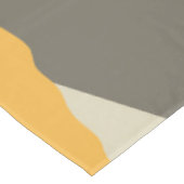 Nappe Silhouette botanique moderne Blocs de couleurs art (Angle)