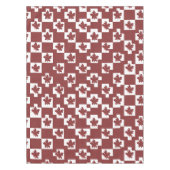 Nappe Silhueta de flores em padrão. (Devant)