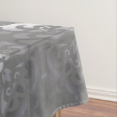 Nappe Silver et monogramme gris paisible | (In Situ)