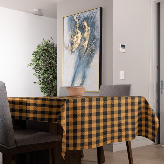 Nappe Simple automne automne automne Orange Buffalo Chec