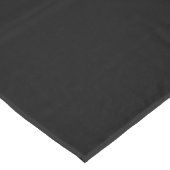 Nappe Simple Black Custom Ajouter Votre Nom Élégant (Angle)