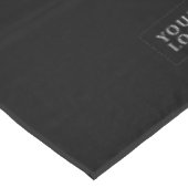 Nappe Simple Black & White Company Logo Foire de l'artis (Angle)