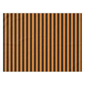 Nappe Simple classique orange et noir rayé (Devant (Horizontal))