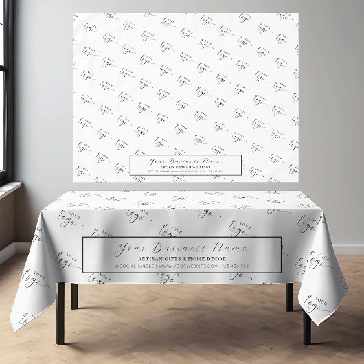 Nappe Simple Elegant Company Logo Trade Show Branded