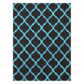 Nappe Simple Elégant Moderne Bleu Motif marocain | (Devant)