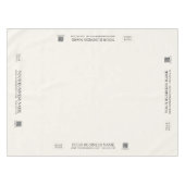 Nappe Simple ivoire off White Company Logo Craft Show (Devant (Horizontal))