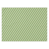 Nappe Simple minimaliste vert rayé Whimsamusant (Devant (Horizontal))