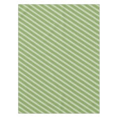 Nappe Simple minimaliste vert rayé Whimsamusant (Devant)