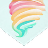 Nappe Simple Modern Rainbow glace fête d'anniversaire (Angle)