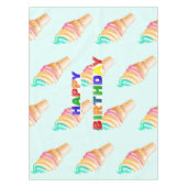 Nappe Simple Modern Rainbow glace fête d'anniversaire (Devant)